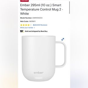 Ember mug 10 0z
